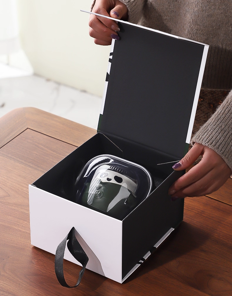Cute Panda Travel Tea Set with Portable Bag, Chinese Ceramic Gongfu Teapot with 3  Teacups, Packaged in An Exquisite Gift Box.(Green)