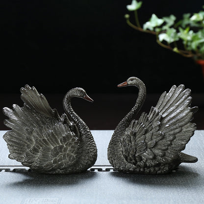 Swan Tea pet Chinese Gongfu tea accessories, exquisite tea table and tea tray ornaments
