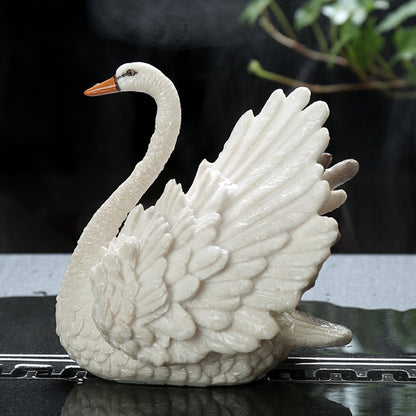 Swan Tea pet Chinese Gongfu tea accessories, exquisite tea table and tea tray ornaments
