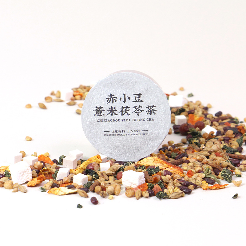 Small jar flower tea、Red beans, Job's tears, Poria cocos tea